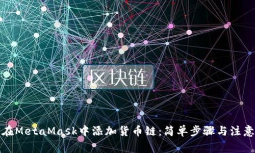 如何在MetaMask中添加货币链：简单步骤与注意事项